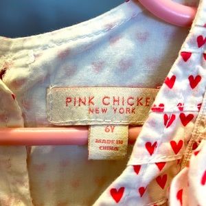 Pink Chicken Hearts Dress